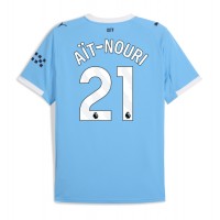 Stroje piłkarskie Manchester City Rayan Ait-Nouri #21 Koszulka Podstawowej 2025-26 Krótki Rękaw